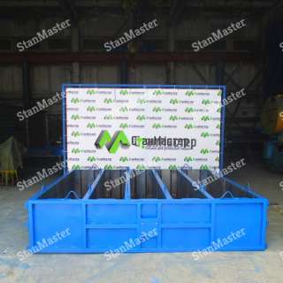 Форма для изготовления фундаментных блоков ФБ на 4 изделия