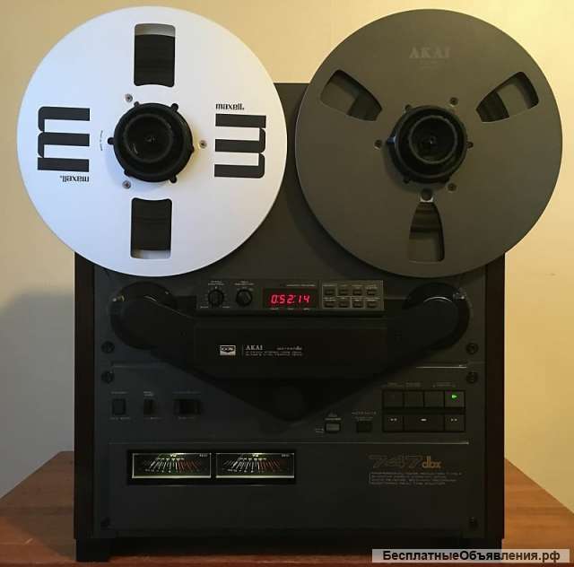 Японский катушечный стерео магнитофон Akai GX-747dbx