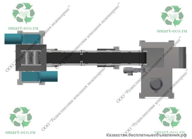Линия по измельчению костей КРС