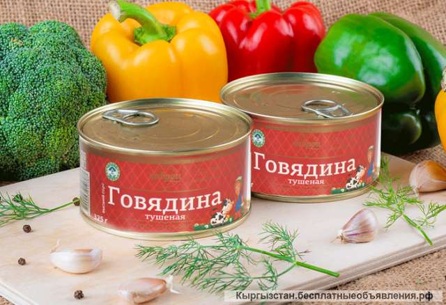 Тушенка, мучные изделия