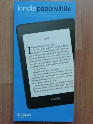 Электронная книга Kindle eBook reader Kindle Paperwhite 2018 8GB Waterproof With Ads-Black Amazon