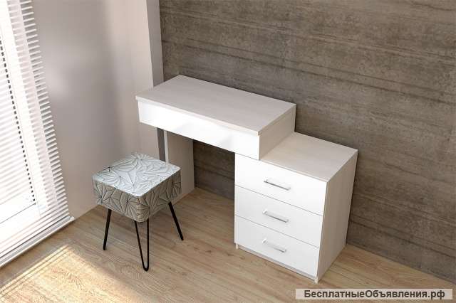 Стол туалетный с зеркалом 2 "Кэт-6 ЛДСП" (новый)