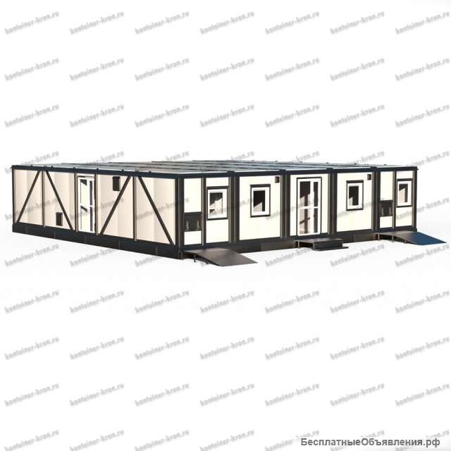 Сборно-разборный блок-контейнер