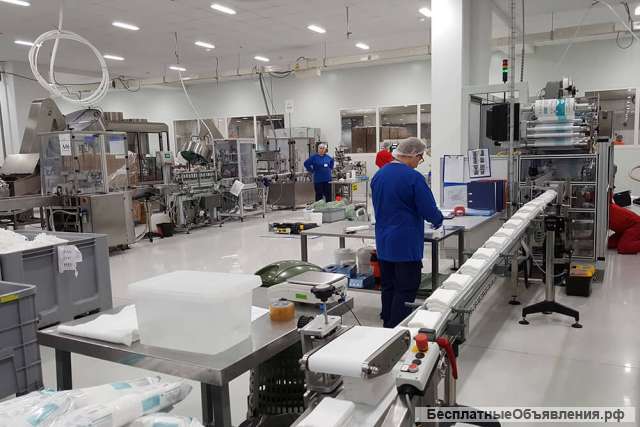 Работник на завод салфеток г. Чехов ВАХТА от 45 дней с проживанием