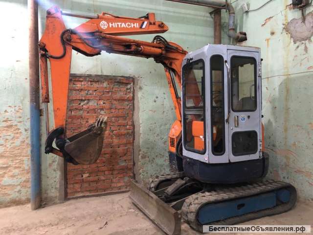 Мини-экскаватор гусеничный HITACHI EX30UR планировщик