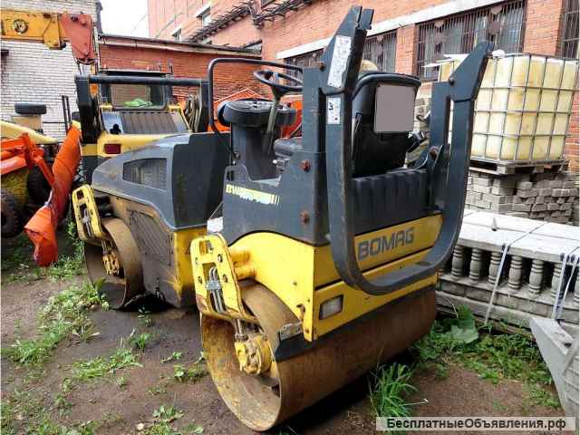 Асфальтовый каток Bomag 120, 2100 м/ч, диск