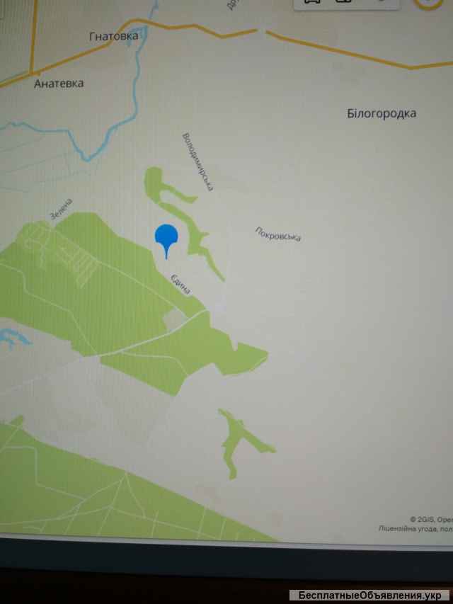 Земельного участка 22 сотки в Белогородке -15 км от Киева