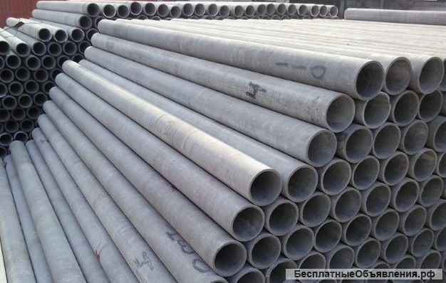 Полусфера бетонная, трубы асбестоцементные, стремянки C-1, ЖБИ