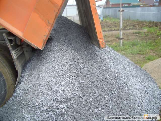 Щебень гранитный