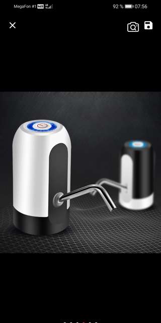 Электропомпа для воды на бутыль