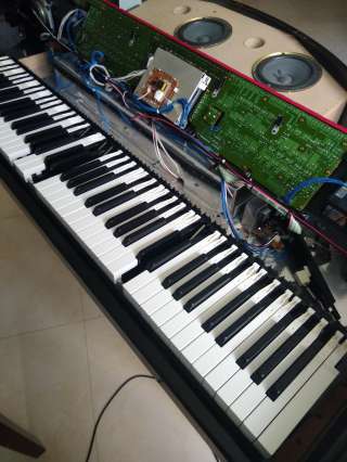 Ремонт цифрового пианино и синтезатора, к заказчику
