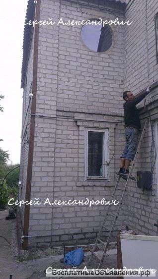 Армированная стяжка домов металлопоясами, укрепление фундамента