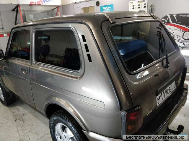 Тонировка на передние стекла автомобиля