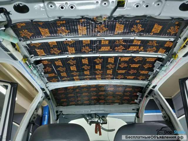 Проклеить машину шумоизоляцией цена