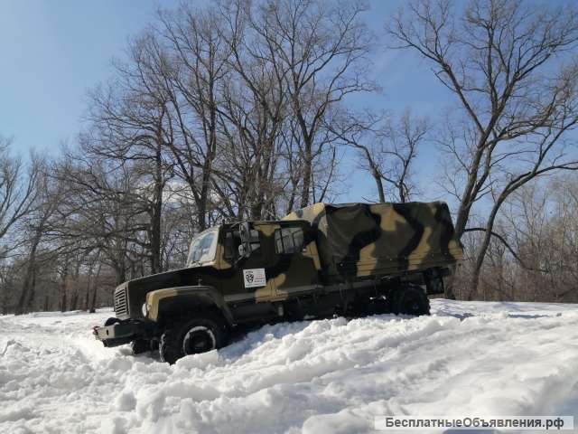 Автомобиль ГАЗ 33088 Садко двухрядная кабина Камуфляж