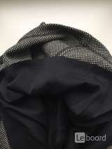 Юбка новая dolce&gabbana италия шерсть 46 м клёш миди серая твид теплая карманы