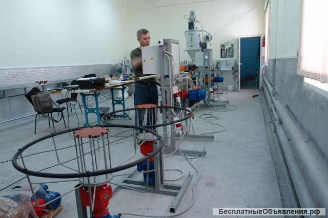 Изготовление экструзионной линии из комплектующих заказчика вдвое дешевле