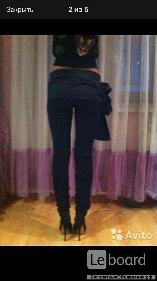 Брюки новые miss miss valentina s 42 44 черные лосины ткань плотная мягкая стретч женские по фигуре