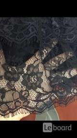 Юбка новая paolo conte 46 m черная клеш кружева гипюр оборки вечерняя нарядная женская миди длина до