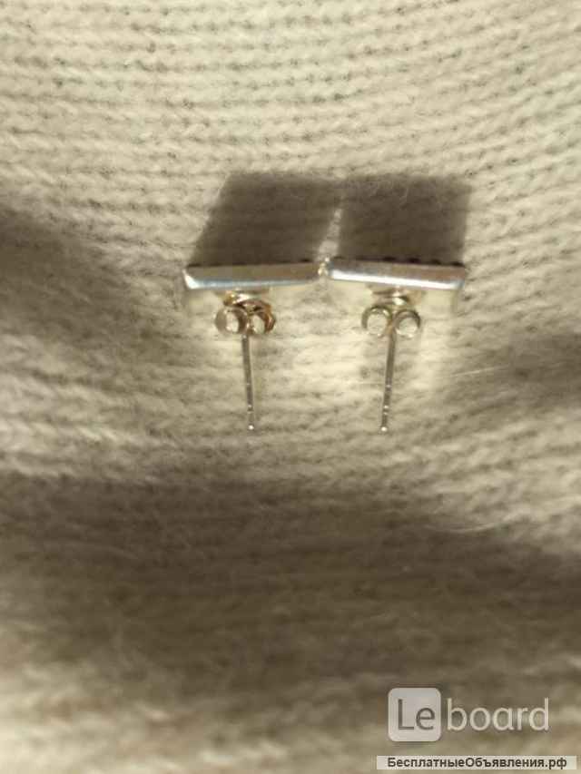 Серьги пусеты бижутерия стразы сваровски swarovski сиреневый фиолетовый кристаллы камни украшение мо