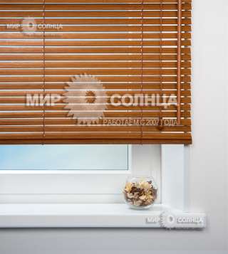Жалюзи бамбуковые горизонтальные