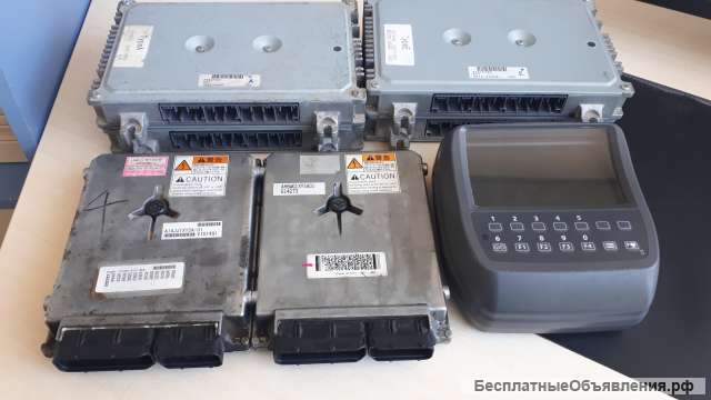 Контроллеры двигателя и гидравлики hitachi zx