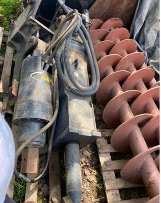 Гидробур JCB PD квад 100мм с шнеками EA 280 EA520