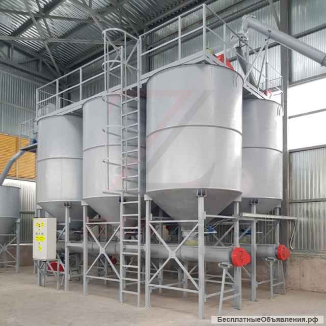 Комбикормовый завод.Мини завод для производства комбикорма