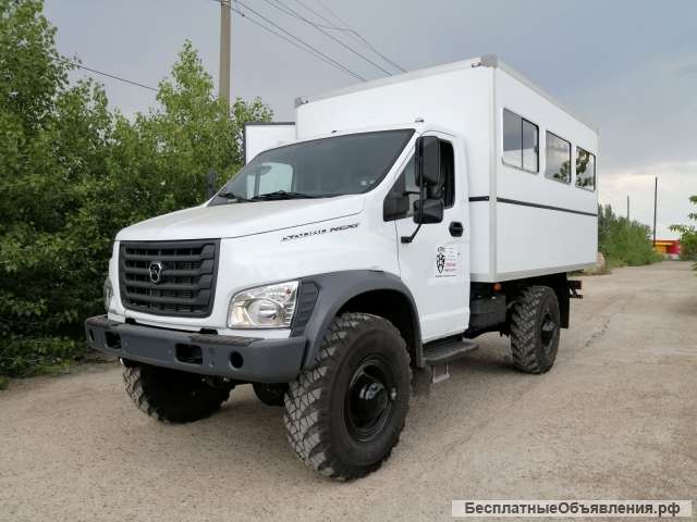Специальный вахтовый автобус ГАЗ садко НЕкст 4х4