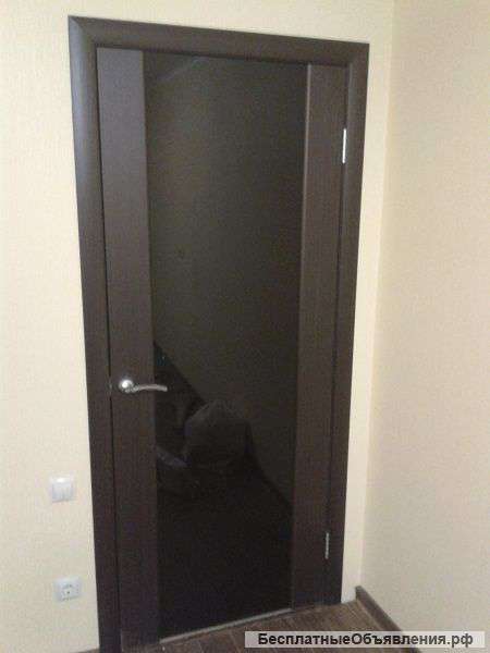 Установка дверей, монтаж вагонки