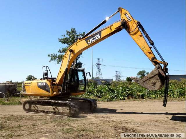 Гусеничный экскаватор JCB 220, 2012 г
