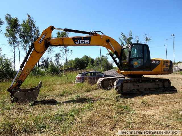 Гусеничный экскаватор JCB 220, 2012 г