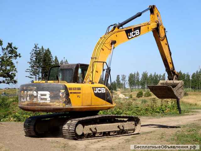 Гусеничный экскаватор JCB 220, 2012 г