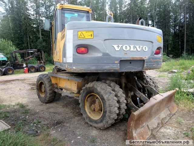 Колесный экскаватор Volvo 140, 2008 г, макс. опции