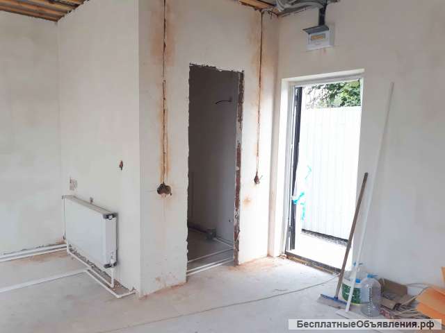 Новый дом 26 кв.м. под чистовую отделку в Александровке