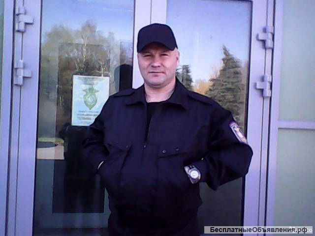 Охранник вахтовым методом