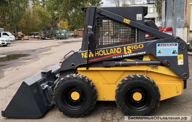Мини-погрузчик ковшовый NEW HOLLAND LS160 bobcat