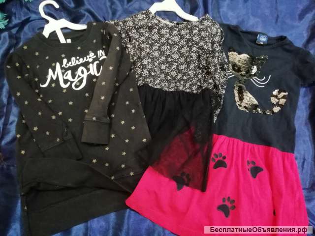 Одежда и обувь для девочки от 3-х до 7-ми лет