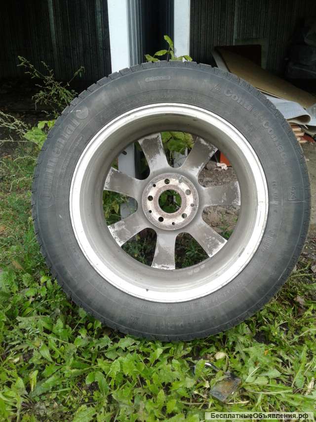 Комплект колес Continental для мерседеса