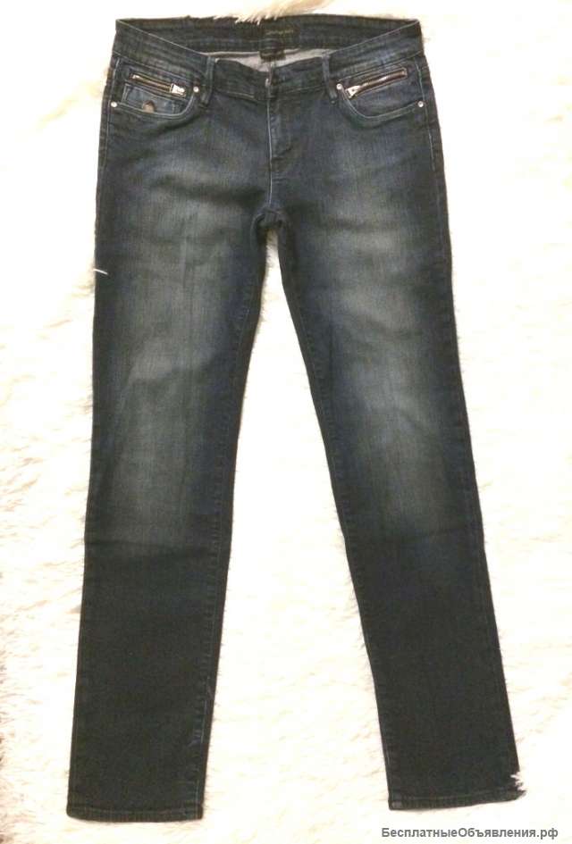 Джинсы CALVIN KLEIN с push-up эффектом цвета индиго р.W30/33