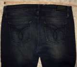 Джинсы CALVIN KLEIN с push-up эффектом цвета индиго р.W30/33