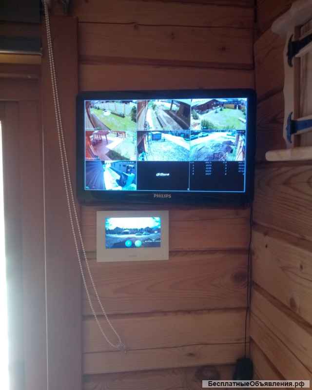 Системы видеонаблюдения и домофонии