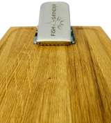 Дубова дошка з зажимом для чищення риби Fish Grinder