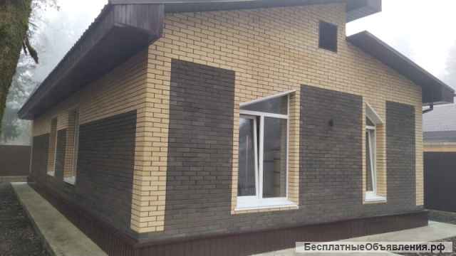 Новый одноэтажный коттедж в Апреловке