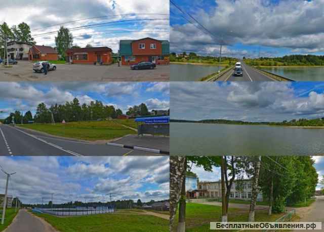 Огороженный участок, летний дом, сад. Лпх. Рядом водохранилище, лес