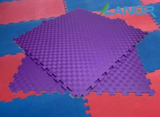 Мягкий пол Lanor 100x100*1.2 см 120кг/м3 Фиолетовый
