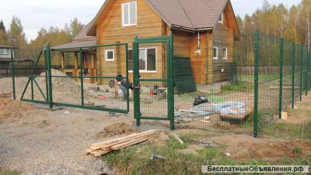Металлические ограждения 3D
