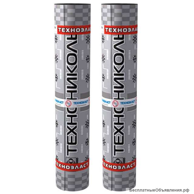 Техноэласт ЭКП сланец красный