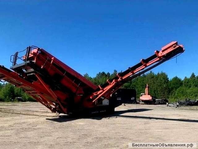 Грохот Sandvik QA331 2014 г, 6570 м/ч, из Европы