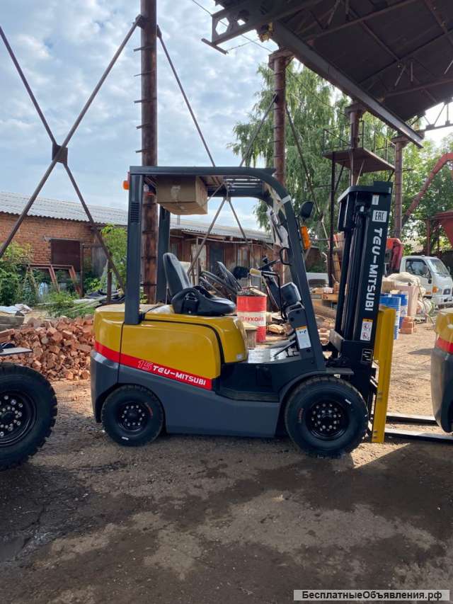 Новый вилочный погрузчик TEU-MITSUBI FD15T